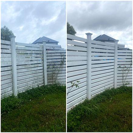 Fence Water Blasting & Cleaning